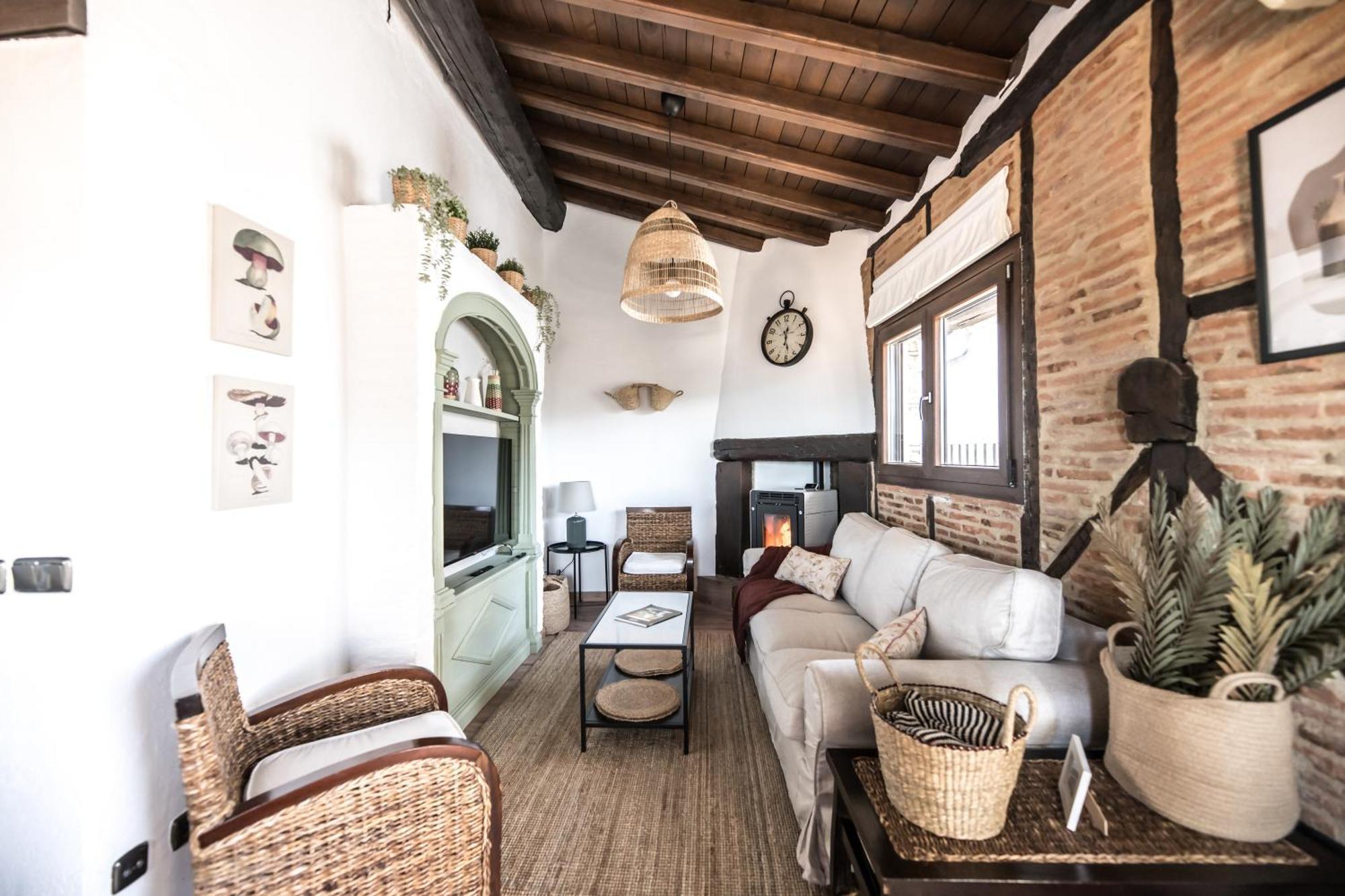 Apartamentos Rurales Los Olivos En Candelario Habitación foto