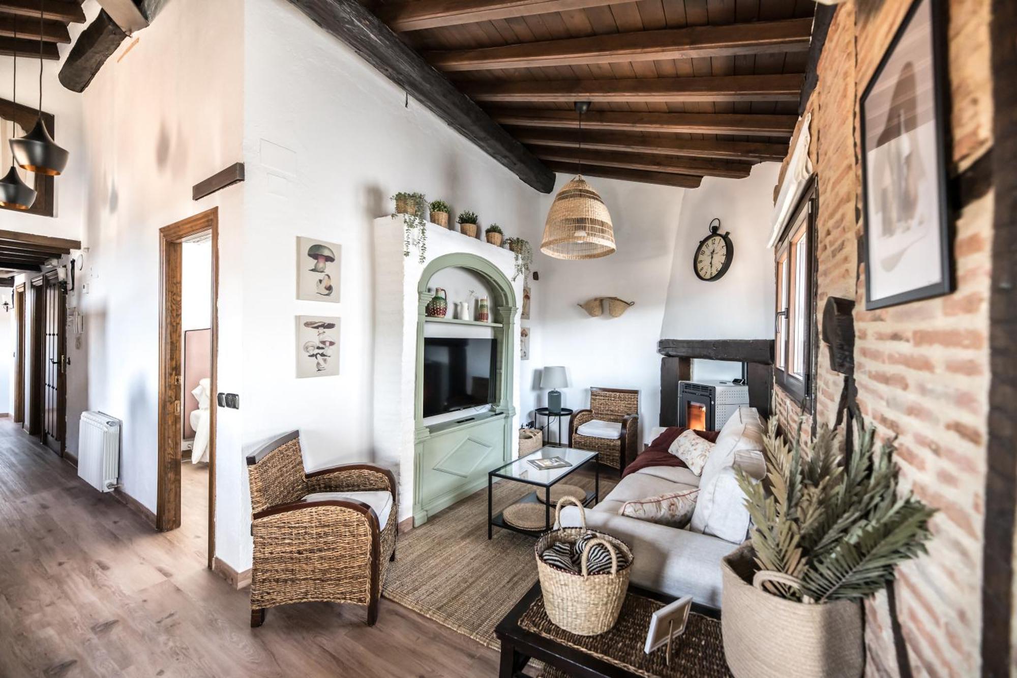 Apartamentos Rurales Los Olivos En Candelario Habitación foto
